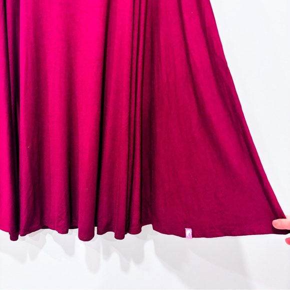 🌼NWOT🌼 LAIT DE POULE Cherry red nursing dress - Picture 5 of 7